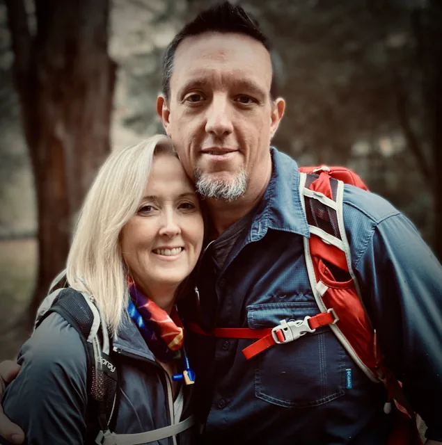 Sven and Zelda Masterson, who lead couples walking experiences together